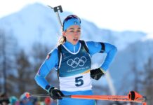 Лиза Виттоцци выиграла золото в гонке преследования на Олимпиаде-2026 Лиза Виттоцци выиграла золото в гонке преследования на Олимпиаде-2026
