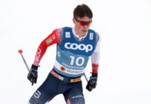 Харальд Амундсен сошёл с марафона на 50 км на Олимпиаде-2026 Харальд Амундсен сошёл с марафона на 50 км на Олимпиаде-2026