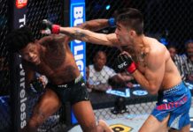 Баутиста победил Оливейру удушающим приемом на UFC Fight Night 266 Баутиста победил Оливейру удушающим приемом на UFC Fight Night 266