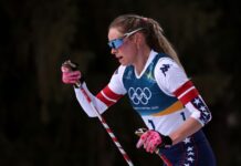 Диггинс не смогла отдать больше в скиатлоне на Олимпиаде-2026 Диггинс не смогла отдать больше в скиатлоне на Олимпиаде-2026