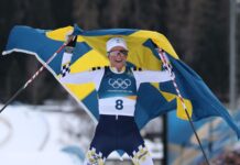 Фрида Карлссон выиграла гонку на 10 км на Олимпиаде-2026 Фрида Карлссон выиграла гонку на 10 км на Олимпиаде-2026