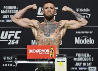 Конор Макгрегор — самый тестируемый боец UFC с начала 2026 года Конор Макгрегор — самый тестируемый боец UFC с начала 2026 года