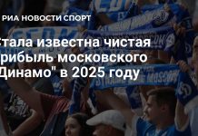 Московское Динамо получило чистую прибыль свыше 1 миллиарда рублей в 2025 году Московское Динамо получило чистую прибыль свыше 1 миллиарда рублей в 2025 году