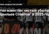 Футбольный клуб «Крылья Советов» сообщил о чистом убытке за 2025 год Футбольный клуб «Крылья Советов» сообщил о чистом убытке за 2025 год