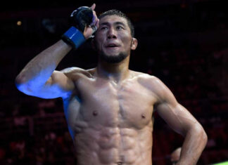 Мыктыбек Оролбай одержал победу над Крисом Кёртисом на турнире UFC Вегас 114 в Лас-Вегасе Мыктыбек Оролбай одержал победу над Крисом Кёртисом на турнире UFC Вегас 114 в Лас-Вегасе