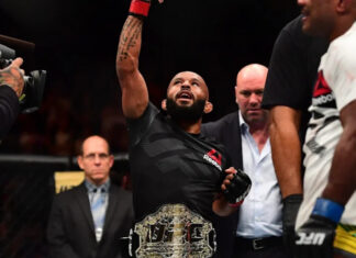 Деметриус Джонсон вошёл в Зал славы UFC летом 2023 года Деметриус Джонсон вошёл в Зал славы UFC летом 2023 года