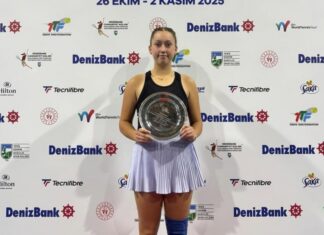 Александра Шубладзе выиграла турнир W35 по теннису в Анталье Александра Шубладзе выиграла турнир W35 по теннису в Анталье