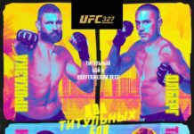 Официальный постер UFC 327: Прокхазка встретится с Улбергом в поединке за титул Официальный постер UFC 327: Прокхазка встретится с Улбергом в поединке за титул