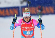 Кристина Резцова заняла седьмое место в спринте на чемпионате России после падения Кристина Резцова заняла седьмое место в спринте на чемпионате России после падения