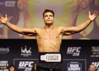 Коста раскритиковал своё место в рейтинге UFC Коста раскритиковал своё место в рейтинге UFC