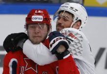 ЦСКА обыграл «Авангард» в четвёртом матче серии, Полтапов отметил вклад Гамзина ЦСКА обыграл «Авангард» в четвёртом матче серии, Полтапов отметил вклад Гамзина