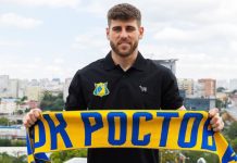 Вратарь «Ростова» Ханкич травмировался в матче с ЦСКА Вратарь «Ростова» Ханкич травмировался в матче с ЦСКА
