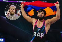 Арман Царукян проведёт схватку по вольной борьбе с Юрайей Фейбером на RAF 08 Арман Царукян проведёт схватку по вольной борьбе с Юрайей Фейбером на RAF 08
