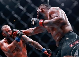 Джош Хокатт и Кертис Блейдс установили рекорд по значимым ударам в UFC 327 Джош Хокатт и Кертис Блейдс установили рекорд по значимым ударам в UFC 327