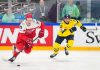 Швеция одержала первую победу на ЧМ-2026, выиграв у Дании 6:2 Швеция одержала первую победу на ЧМ-2026, выиграв у Дании 6:2