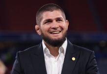 Хабиб Нурмагомедов посетил матч ПСЖ против «Баварии» Хабиб Нурмагомедов посетил матч ПСЖ против «Баварии»