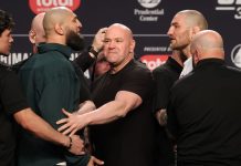Чимаев и Стрикленд обменялись оскорблениями перед UFC 328 Чимаев и Стрикленд обменялись оскорблениями перед UFC 328