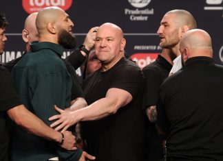 Чимаев и Стрикленд обменялись оскорблениями перед UFC 328 Чимаев и Стрикленд обменялись оскорблениями перед UFC 328