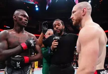 Адесанья получил самый большой гонорар на UFC Fight Night 271 Адесанья получил самый большой гонорар на UFC Fight Night 271
