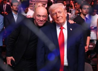 UFC представил специальный пояс для турнира в Белом доме UFC представил специальный пояс для турнира в Белом доме