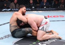 Туиваса проиграл Сазерленду на UFC Fight Night 275 Туиваса проиграл Сазерленду на UFC Fight Night 275