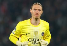 УЕФА отметил сейв Сафонова в полуфинале Лиги чемпионов УЕФА отметил сейв Сафонова в полуфинале Лиги чемпионов