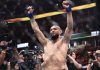Чимаев и Стрикленд устроили перепалку на UFC 328 Чимаев и Стрикленд устроили перепалку на UFC 328