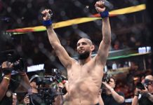 Чимаев и Стрикленд устроили перепалку на UFC 328 Чимаев и Стрикленд устроили перепалку на UFC 328