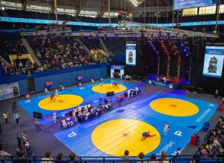 Чемпионат России по самбо среди мастеров прошёл в Кемерове Чемпионат России по самбо среди мастеров прошёл в Кемерове