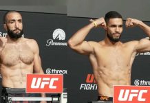 Победители взвешивания UFC Vegas 118: Белал Мухаммад и Габриэль Бонфим готовы к бою Победители взвешивания UFC Vegas 118: Белал Мухаммад и Габриэль Бонфим готовы к бою