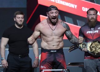 Евгений Гончаров продлил серию побед до восьми на ACA 204 Евгений Гончаров продлил серию побед до восьми на ACA 204