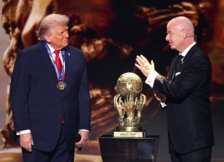 Трамп посетит только финал ЧМ-2026 и вручит трофей Трамп посетит только финал ЧМ-2026 и вручит трофей