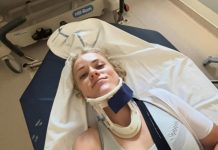 Софи Шово получила сотрясение мозга после велоаварии Софи Шово получила сотрясение мозга после велоаварии