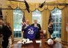 ФИФА позволит Трампу вручить трофей победителю чемпионата мира в Нью-Йорке ФИФА позволит Трампу вручить трофей победителю чемпионата мира в Нью-Йорке