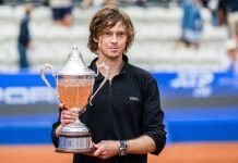 Рублёв взял 18-й титул ATP-250, одолев Дардери в финале Рублёв взял 18-й титул ATP-250, одолев Дардери в финале