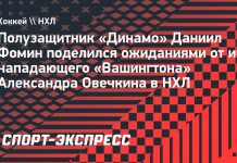 Фомин пожелал Овечкину побить все рекорды