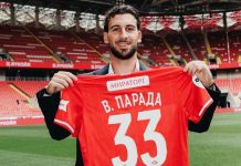 Парада выбрал номер 33 в «Спартаке» в честь Фернандо Алонсо Парада выбрал номер 33 в «Спартаке» в честь Фернандо Алонсо