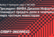 Инфантино рассматривает вопрос продажи долей в правах на ЧМ