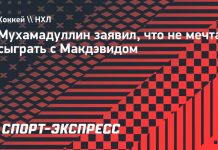 Мухамадуллин высказался о возможности сыграть с Макдэвидом Мухамадуллин высказался о возможности сыграть с Макдэвидом