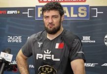 Магомедов выиграл третий бой в PFL Магомедов выиграл третий бой в PFL