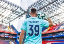ЦСКА выложил ролик с представлением вратаря Бориско