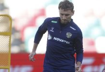 Чалов начал нагрузки через месяц после операции Чалов начал нагрузки через месяц после операции