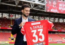 Парада рассказал о первых днях в «Спартаке» Парада рассказал о первых днях в «Спартаке»