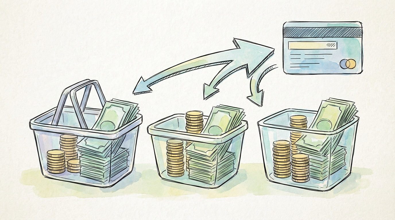 Схема трех корзин денег: операционные, резервные, инвестиционные
