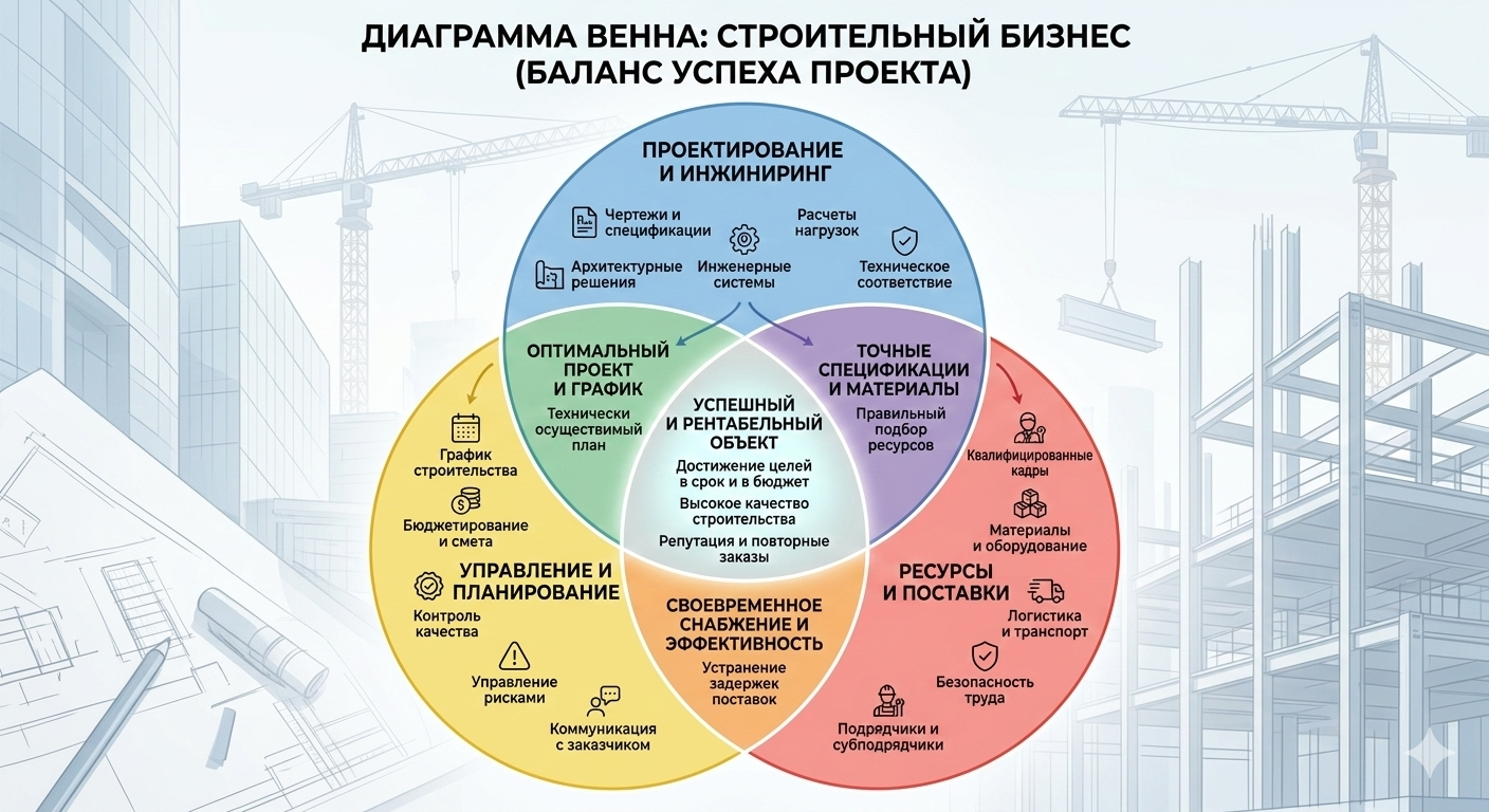 Диаграмма Венна: что это такое, как помогает управлять проектами и как собрать данные из Приложения 101 под любые диаграммы