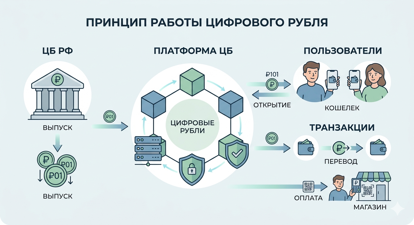 Когда введут цифровой рубль в России: что это значит для подрядчиков, заказчиков и расчётов по стройке