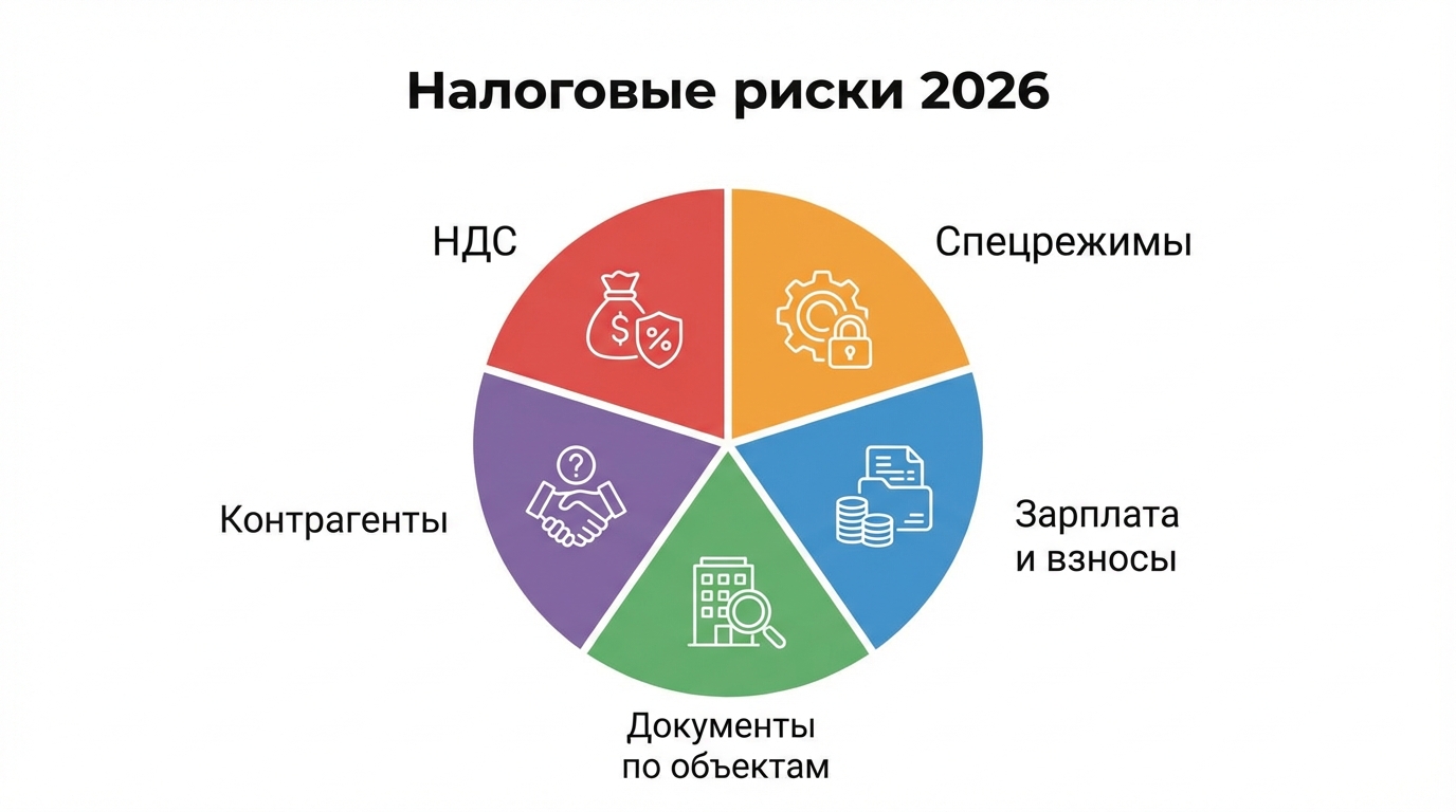 Схема категорий налоговых рисков