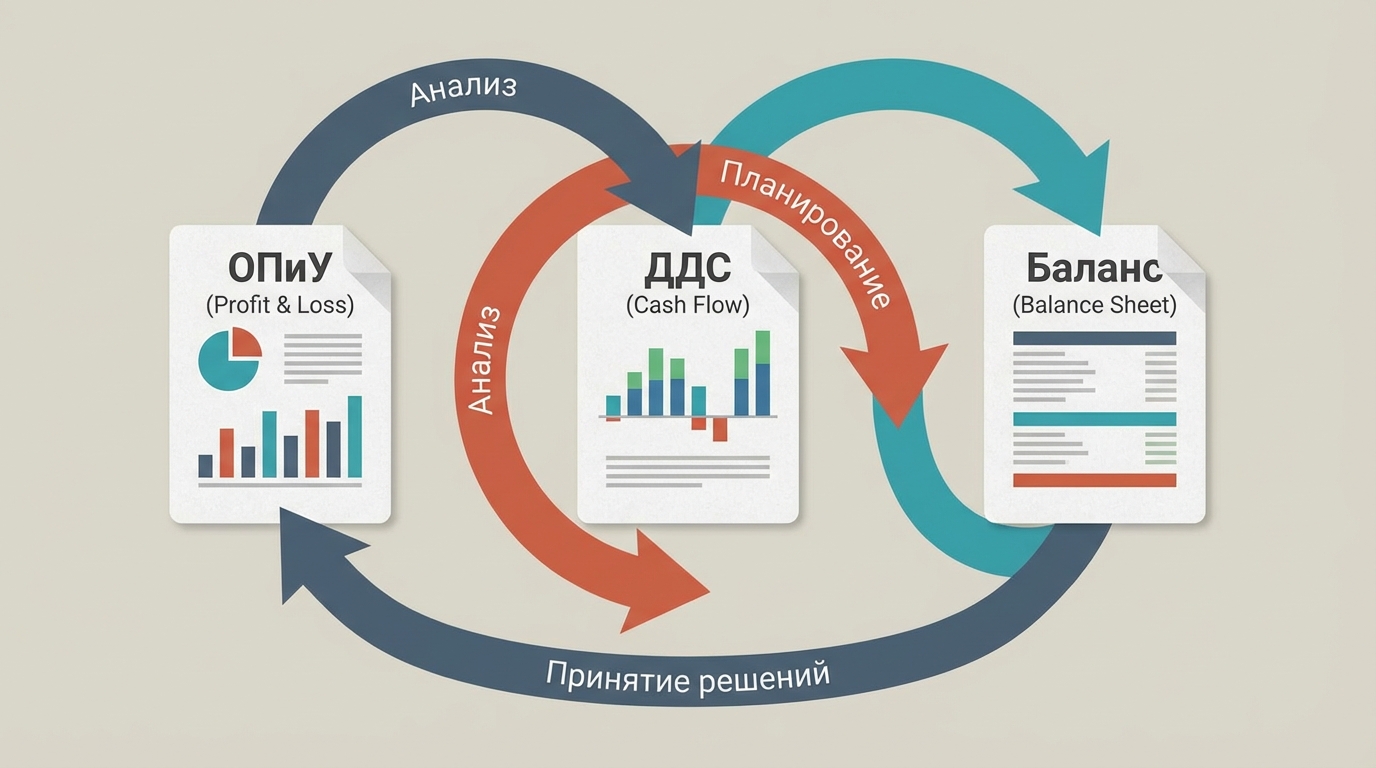 Схема управленческой отчетности