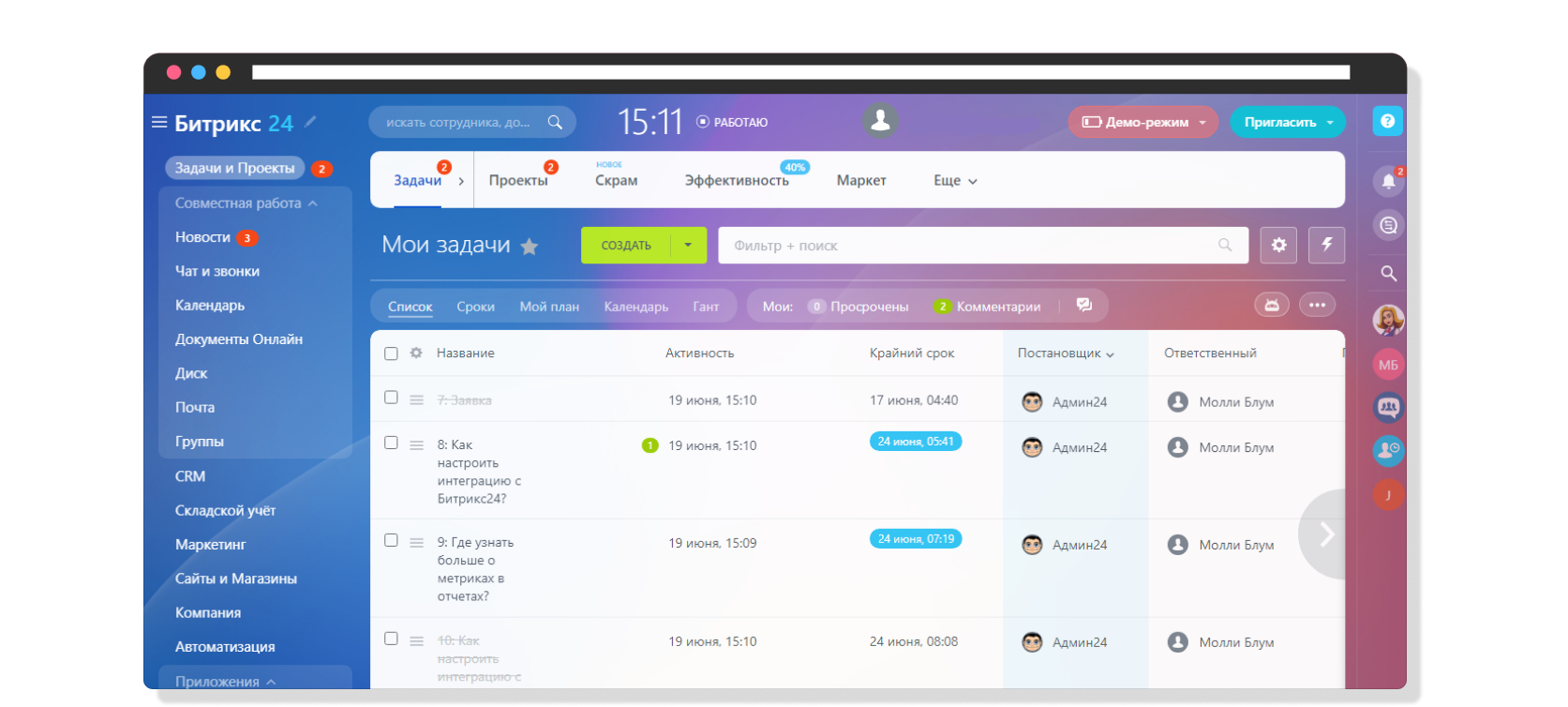 Российские системы управления проектами: 10 вариантов, которые стоит знать