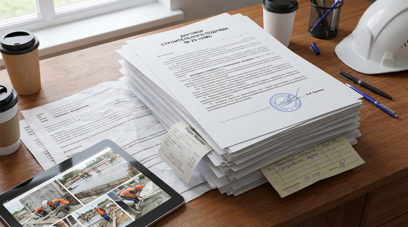 Папка доказательств по объекту